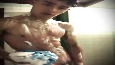 Gay Porn Video: Hot Young Boy in the Shower
