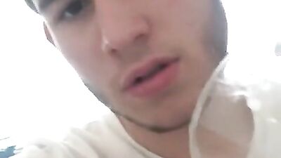 Gay Muscle Worship - Selfmade Protein Drink