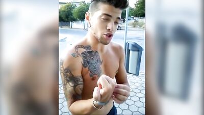 Gay Latino Showers: When the Shower is Broken at Home