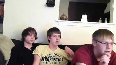 Three Friends Playing on Cam Boy Porn: The Ultimate Amateur Web-Cam Experience!