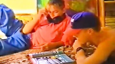 Young country men in hot gay sex action