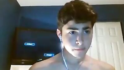 Young Cool Solo Boy Web-Cam Masturbation and Cum - Amateur Solo Gay Porn Video!