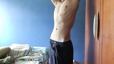 Hot Asian Boy Cums: Explosive Load!