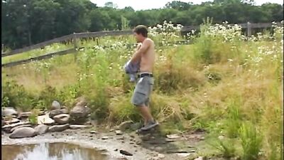 Pond Amateur Cum Shots Solo - The Ultimate Gay Porn Experience!