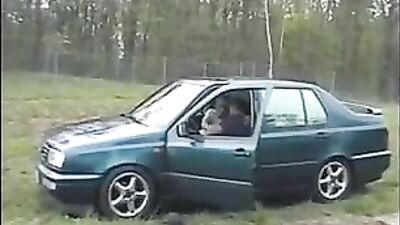 Sex in the Car - Action Gay Porn Video