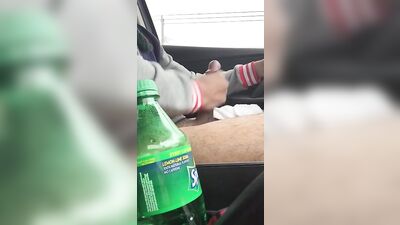 Driving With Desire: Straight Guys Jack Off For Their Girlfriends