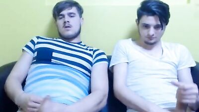 Hung Romanian Models on Cam: Amateur Web-Cam Gay Porn Video