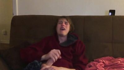 Stoned Guys Horny Handjob Adventure: Cum-Free Fun!