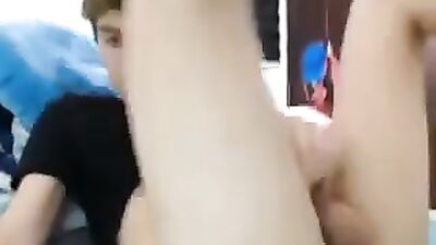 Hot Cute Boy Very Smooth Wank On Cam Returns With More Action And Ass Play!