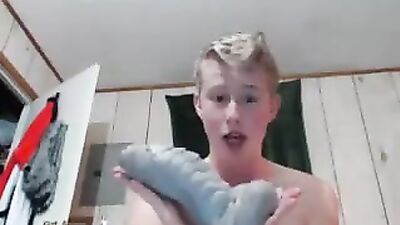 Smooth German Boys Powerful Cam Show: Part 2 - Cum Shots and Handjobs with a Sexy Teen Blond!
