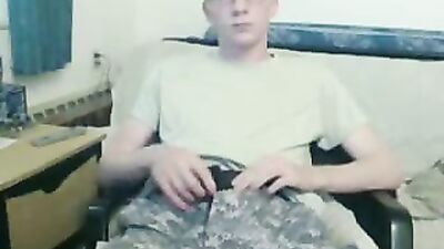 Military Men: Amateur Solo Web-Cam Adventures!