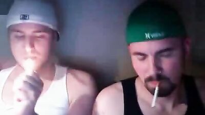 Cool Smoking Bros: Gay Fetish Kisses and More!