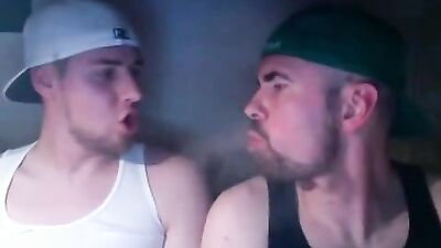 Cool Smoking Bros: Gay Fetish Kisses and More!