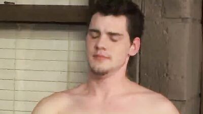 Gay Balcony Threesome - Action on the Roof!