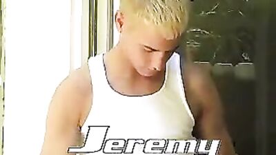 Jeremy Cute Blond Boy Fetish Solo - A Gay Porn Video!