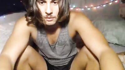 HOrny guy on cam 2: Amateur Solo Web-Cam - New Gay Porn Video!