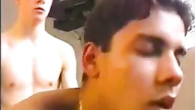 Horny Twink Threesome - Action Amateur Ass Play