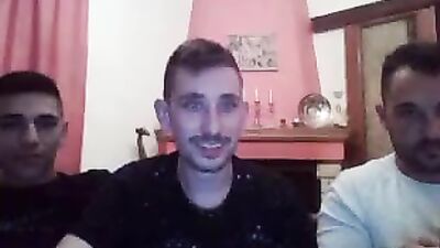 Greek Pride - Big Cocks and Smooth Asses! (Cam Fun with Friends)