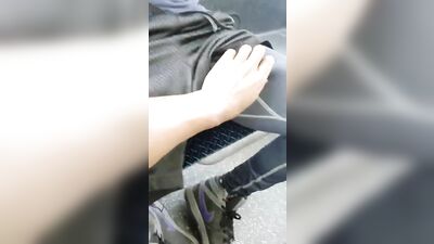 Bus Stop Blowout: Amateur Public Outdoor Solo!