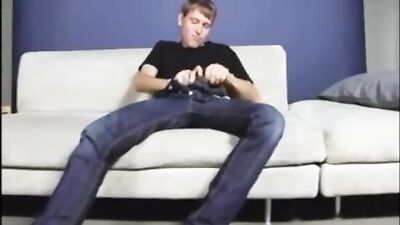 Cumming on Couch: The Ultimate Solo Dildo Experience