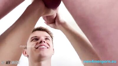 Step into Twink Creamed Gay Porn Tube - The Ultimate Father and Step Son Bareback Experience!