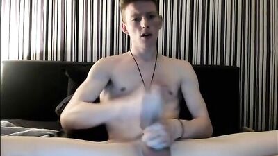 Teen Cum Machine Explodes with SEMEN in Web-Cam Show