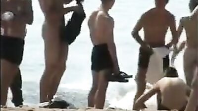 Young Russian Soldiers Take a Voyeuristic Seaside Adventure