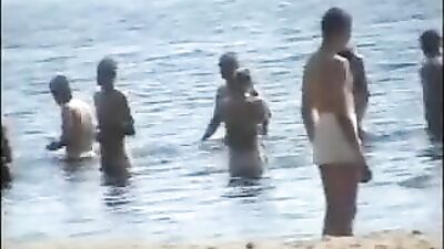 Young Russian Soldiers Take a Voyeuristic Seaside Adventure