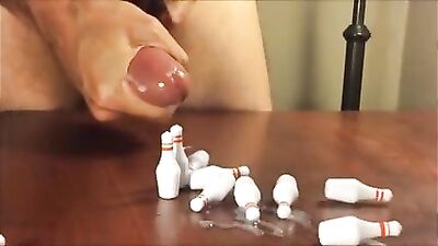 Bowling Buddies Cum Shot Fetish Fun!