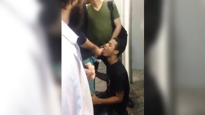 Double Stuffed Lucky Cocksucker!!