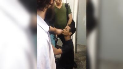 Double Stuffed Lucky Cocksucker!!