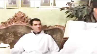 Priest Seduces Young Boy in Raw Bareback Encounter 480p!