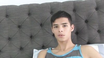 Soft Cum Shots Latino Solo Masturbation