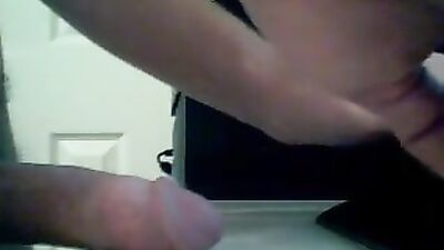 Webcam Cutie Cums Again: Desk Dreams Fulfilled!