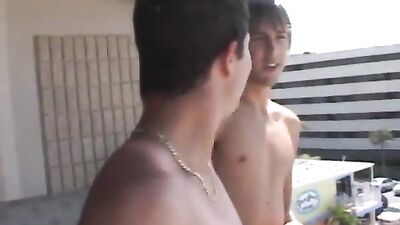 Gay Porn Threesome: Kyle and JDs Steamy Action-packed Oral Encounter!