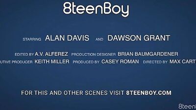 Alan Dawsons Bareback Blond Boy Action Adventure