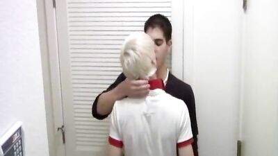 Blonde And Brunette Shag: The Ultimate Gay Porn Action Cumshots Video
