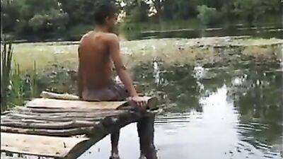 Wild Fucking in the Pond - Action Ass Play Public Outside