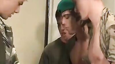 Czech Army Gangbang: The Ultimate Bareback Action!