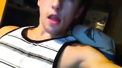 Cumming Backwards - More @ Gayboy.ca!