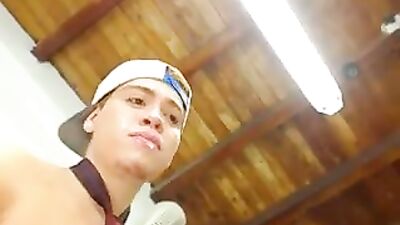 Cum Eating Oral Vibrator Webcam Session 2 - Catch Me If You Can!