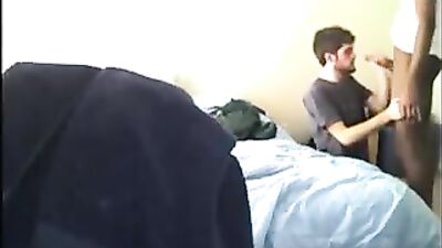 Gay Interracial Voyeur XXX Action