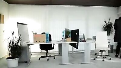 Office Bareback - Action Ass Play Bareback