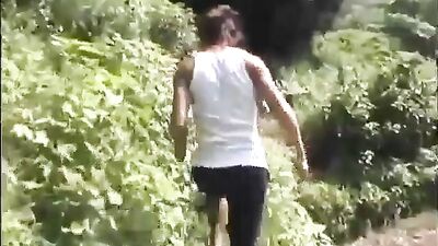 Asian Outdoor Bareback Fucking - Big Cocks