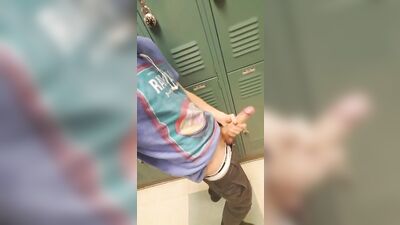 Hallway Heat: Two Hunky Studs Get Down and Dirty!