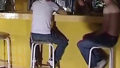 Sex In The Restroom - Toilet: Interracial Action Cum Shots