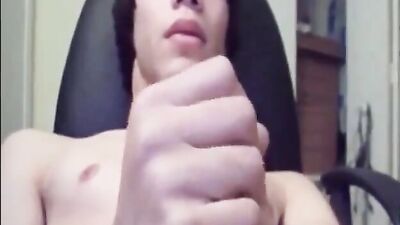 Grip tight wank slow - Amateur Cum Shots Solo!