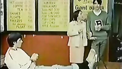 Gay Vintage American Graffiti - Action Bareback Blond Boys!