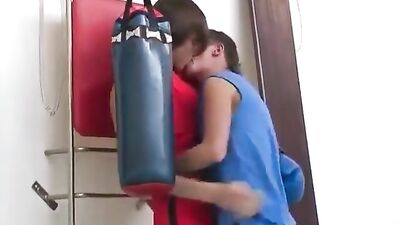 Bare Teens in Gym: Action, Bareback & Cum Shots!