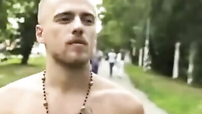 Naked Blond Boys: Outdoor Fun!